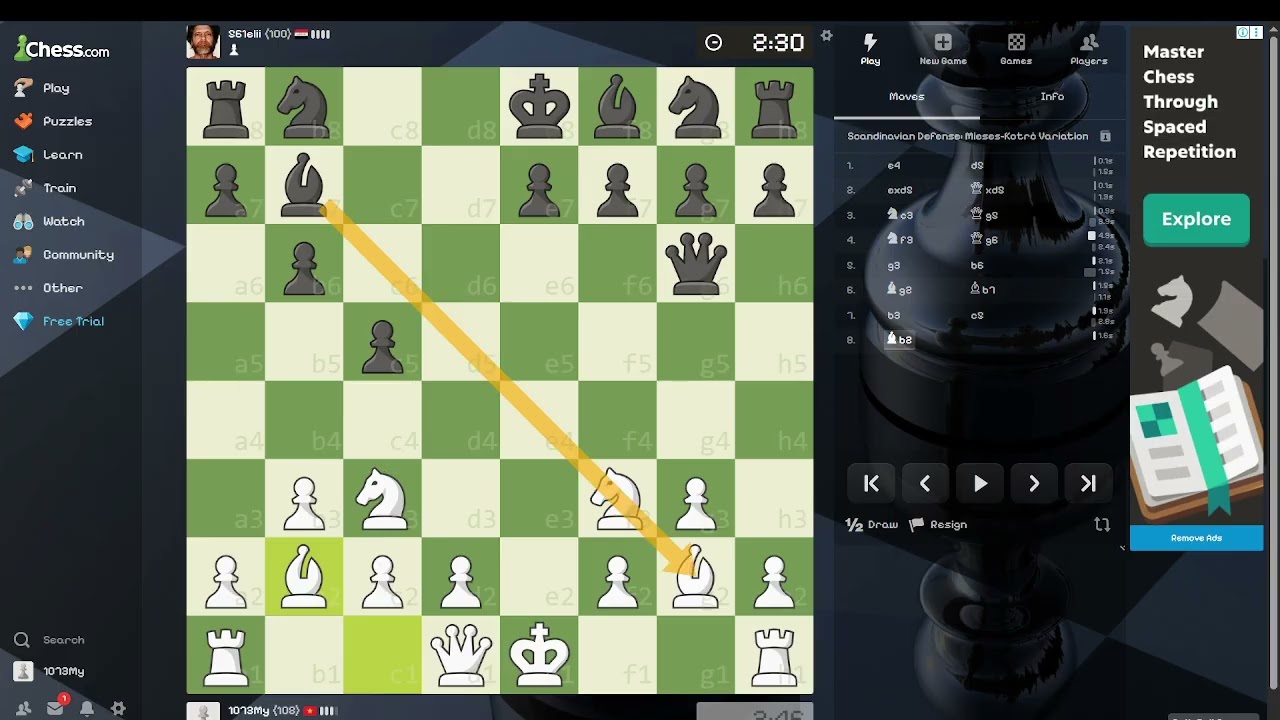 hành trình lên 1000 elo cờ chớp ( p1 ) mong mn ủng hộ