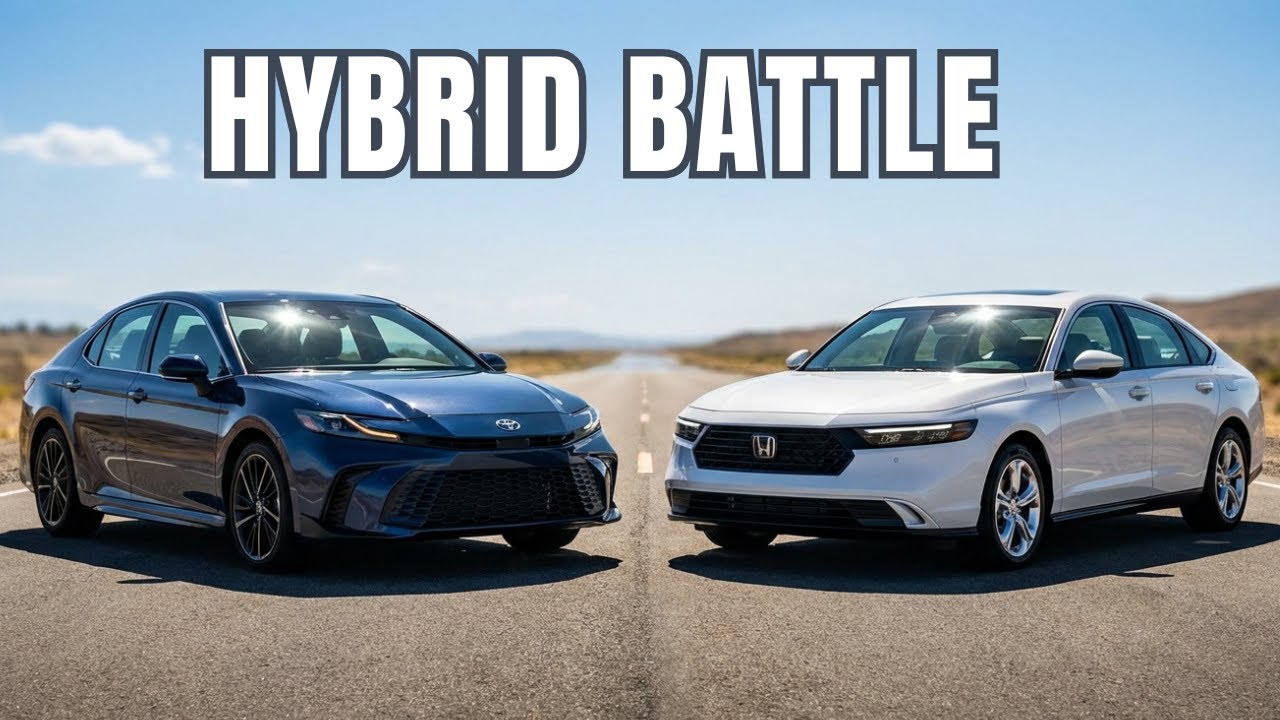 2026 Toyota Camry Hybrid vs Honda Accord Hybrid — Which One Wins