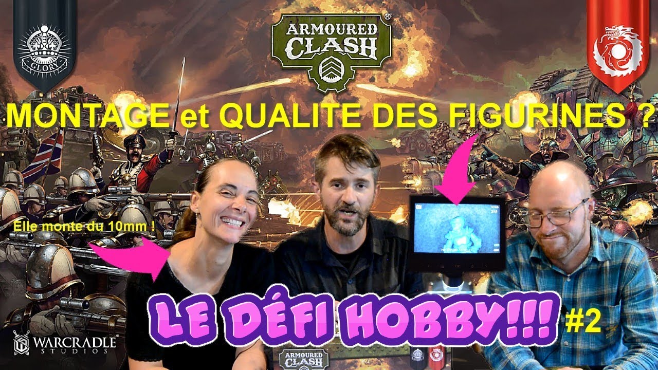 ARMOURED CLASH Défi Hobby Starter Battle for Singapour | Qualité des figurines | Astuce peinture