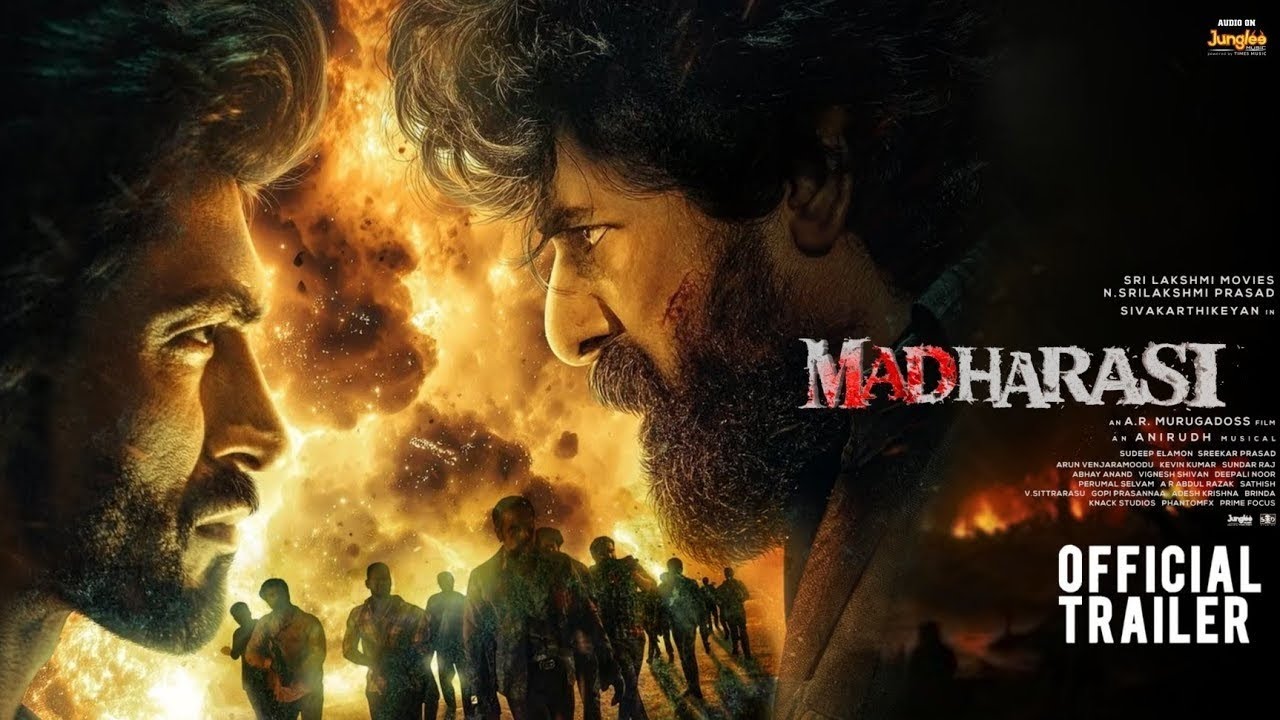 Madharasi - Official Trailer| Sivakarthikyan | A.RMurugadoss | Anirudh | Sri Lakshmi | 2025