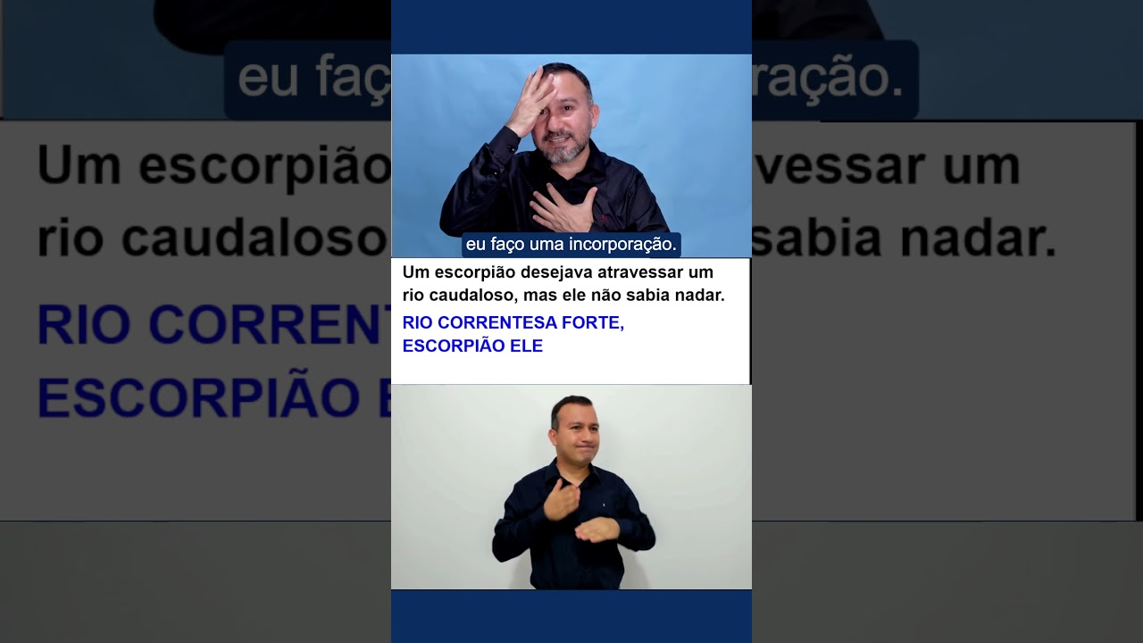 Como usar o classificador de corpo em Libras