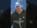 Dan Campbell speaks to the media | Detroit #lions #shorts