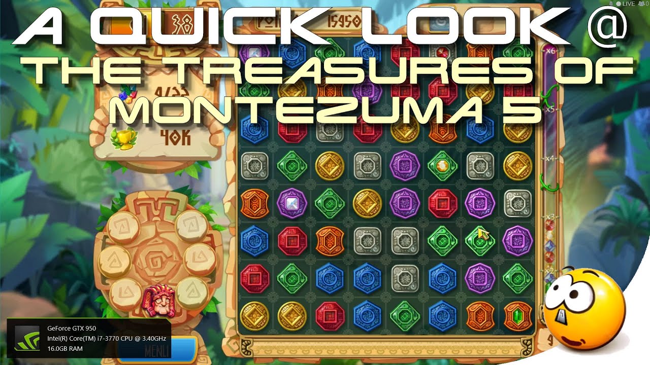 [1080p] [60FPS] A Quick Look Treasures Of Montezuma 5 YouTube