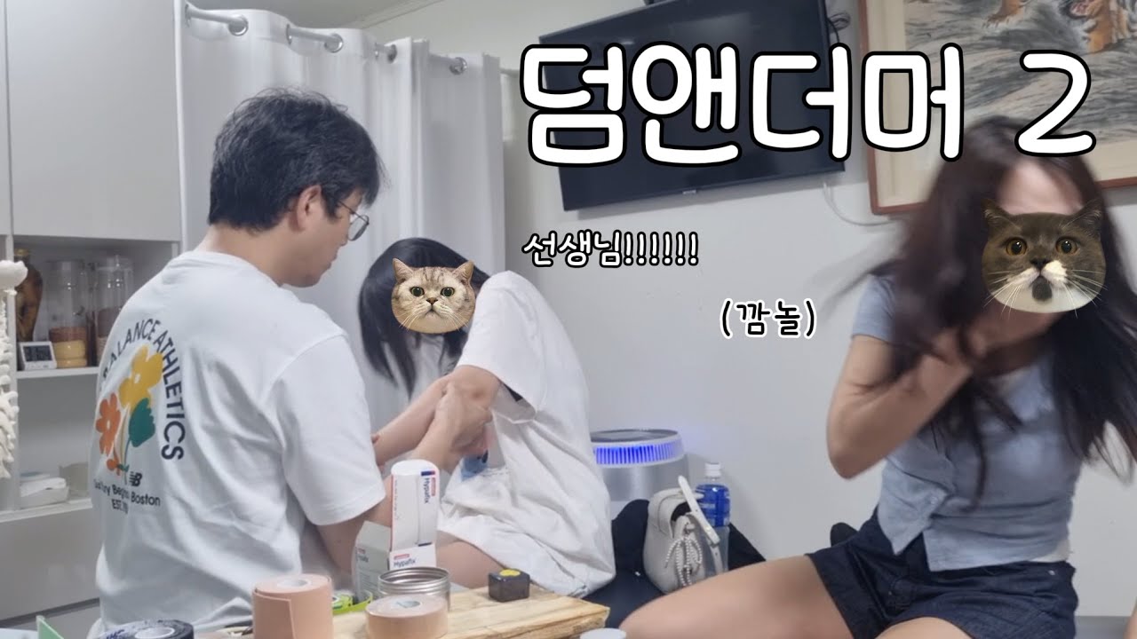 초면에 죄송하지만 덤앤더머 같아요