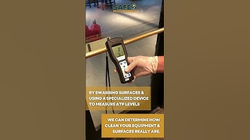 SAFE FACILITY SERVICES: What is ATP Swab Testing?