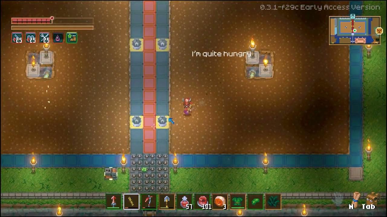 Core Keeper Larvae meat farm, Slime farm, wood farm. YouTube