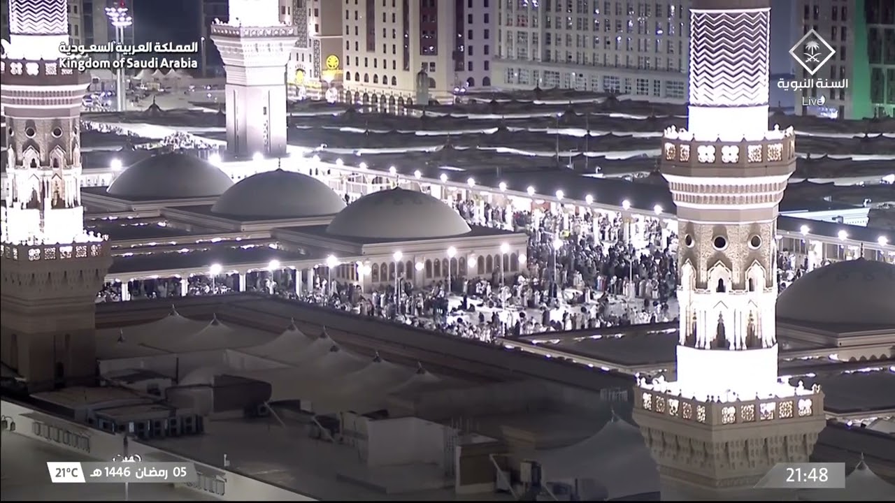 صلاة التراويح للشيخ عبدالله القرافي ليلة 6 رمضان 1446هـ - التسليمتان الأخيرتان