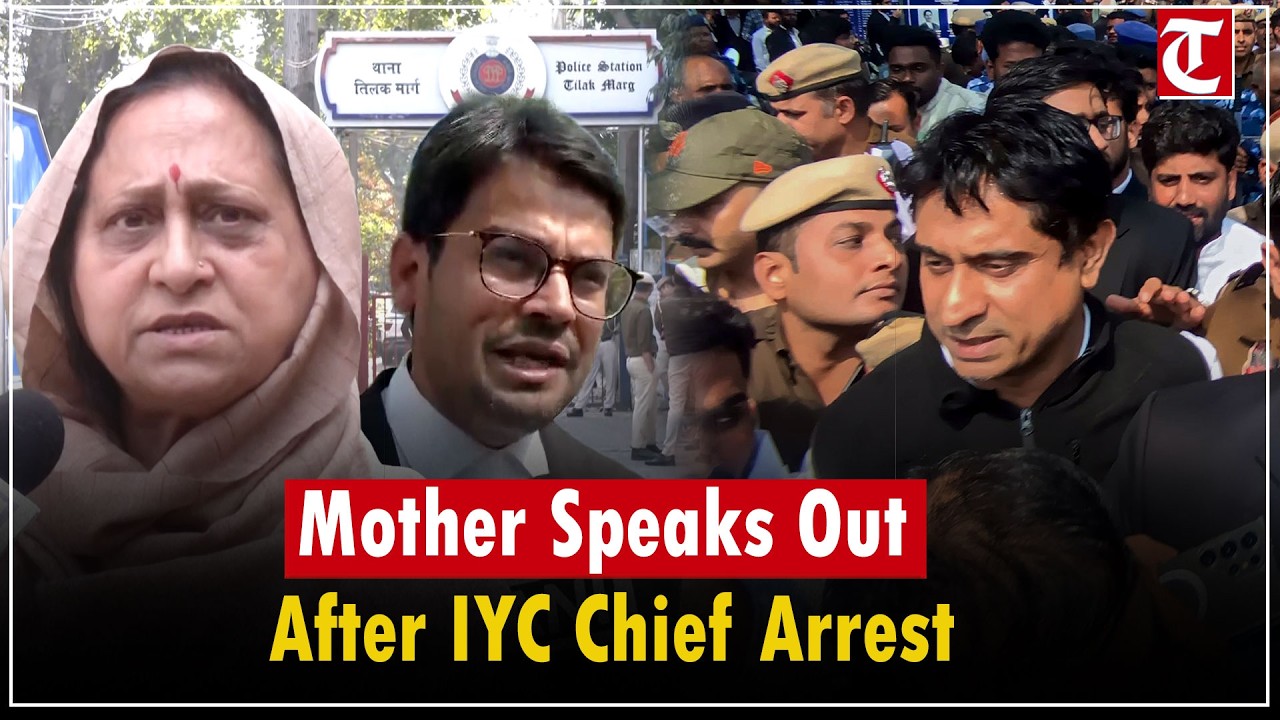 Mother of IYC Chief condemns Delhi Police arrest amid AI Impact Summit protest controversy