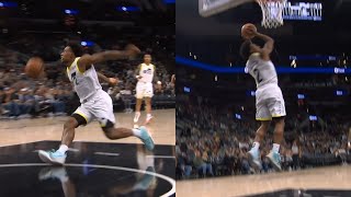 Collin Sexton bounces it off the floor to himself for 360 dunk vs Spurs 🤯