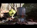 1st morning of Spring / Tea by a brook / DIY alcohol stove!