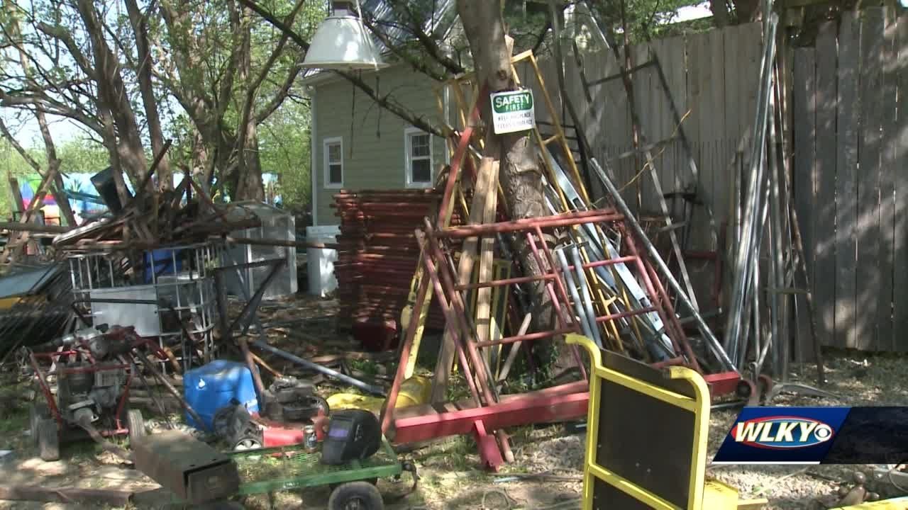 Shawnee neighborhood homeowner owes city thousands for 'junk' outside properties
