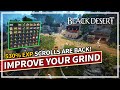 Helpful Tips to Improve Your Grinding & Get More Loot in Black Desert & 530% EXP Scrolls