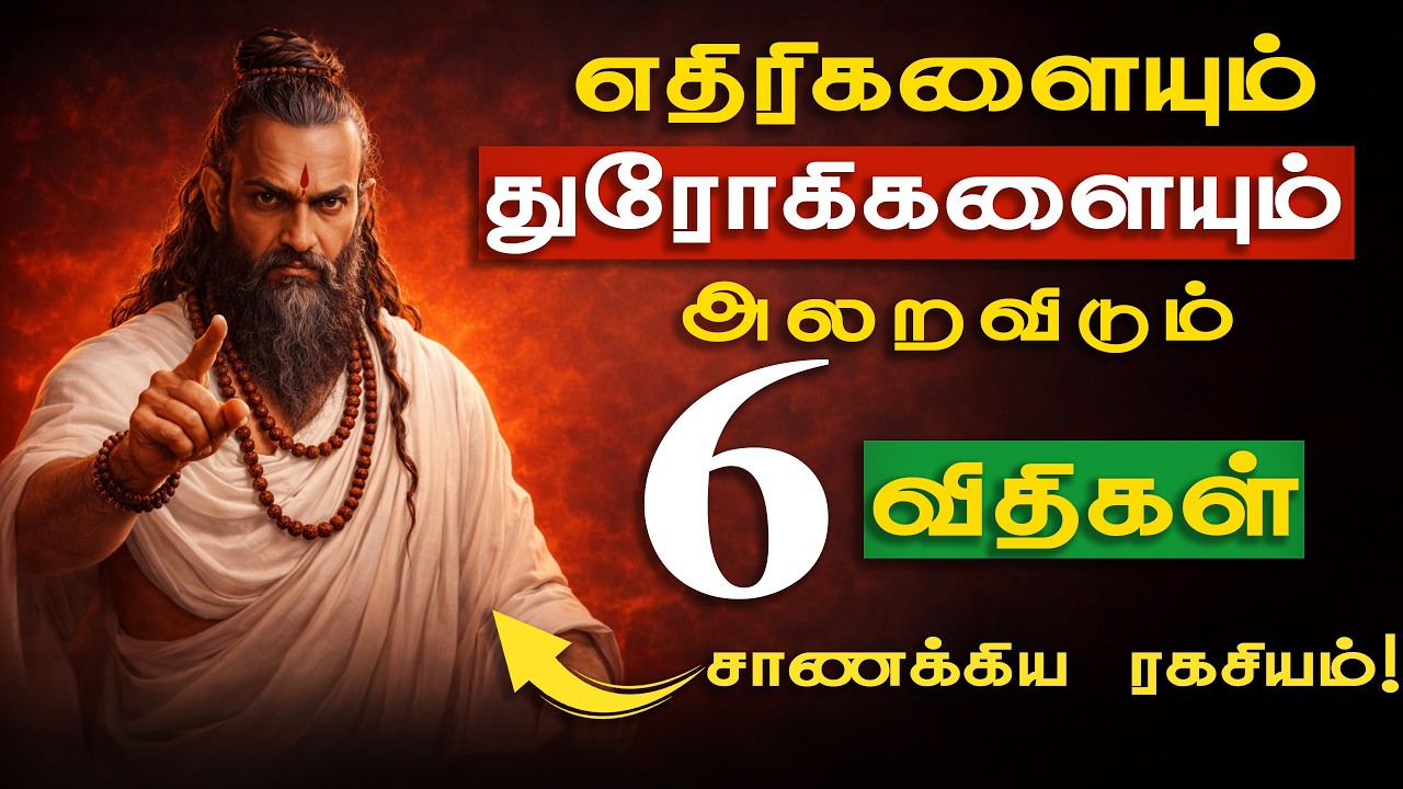 எதிரிக்கும் தெரியாத உங்களின் வலிமை! சாணக்கியர் கூறும் அந்த 6 தந்திரங்கள்! #chanakyaniti