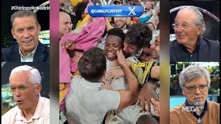 Vinicius es 'engullido por la masa' tras la victoria en Wembley