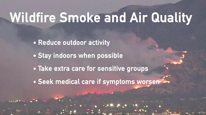 CDPH - Wildfire smoke and Air Quality