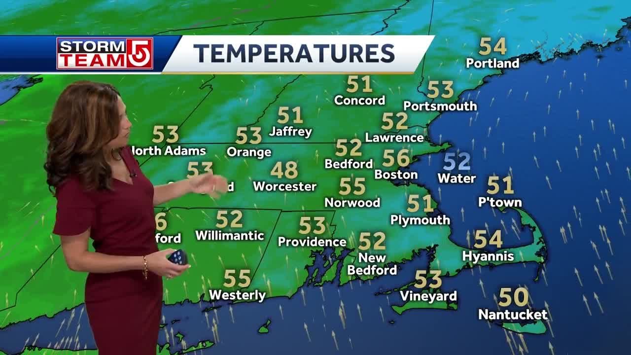 Video: Clouds move in; evening showers possible - YouTube