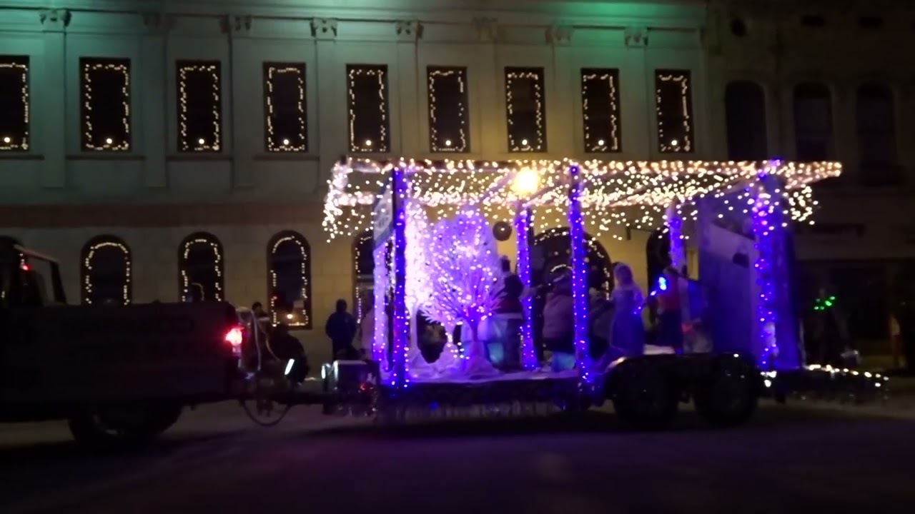 2022 Baraboo Christmas Light Parade YouTube