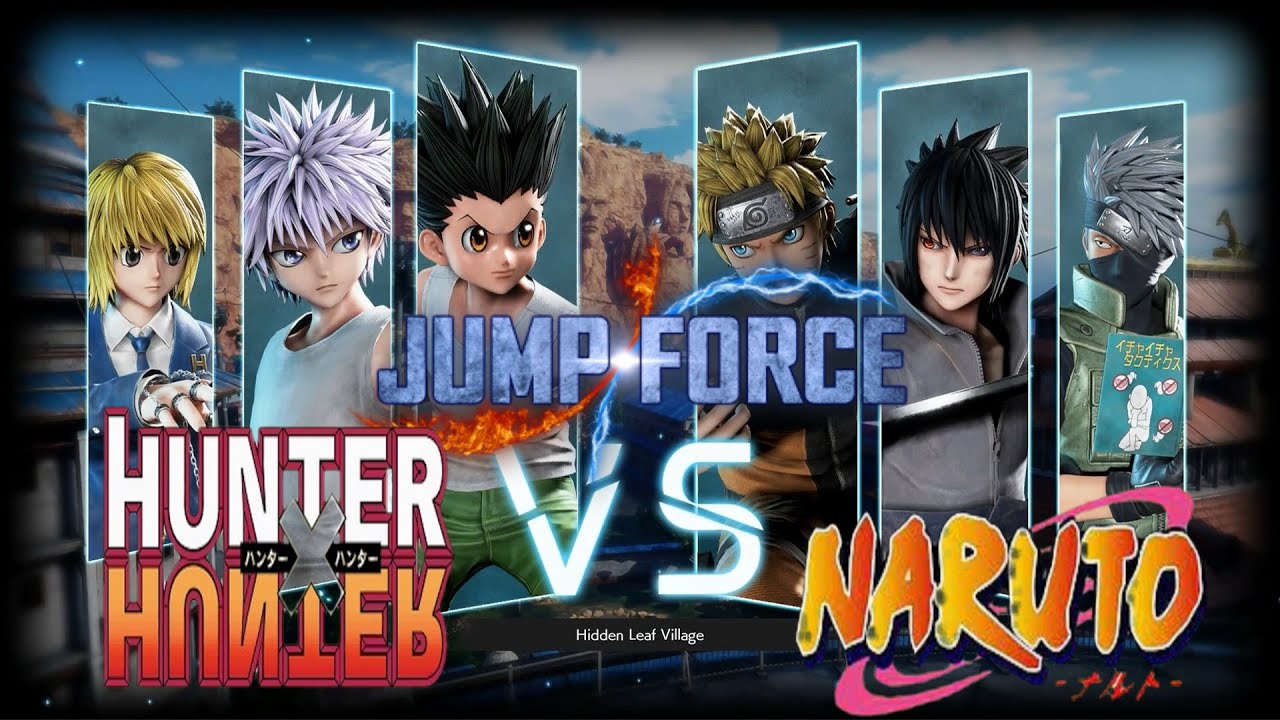 Jump Force Hunter x Hunter Vs Naruto