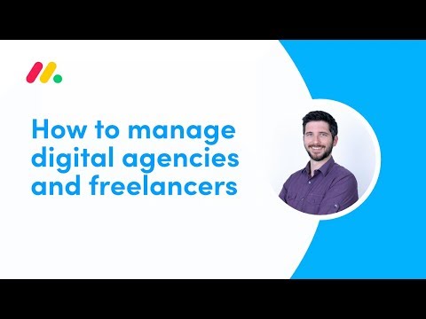 How to monday.com: Manage digital agencies and freelancers