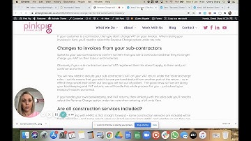 Domestic Reverse Charge VAT for the Construction Industry