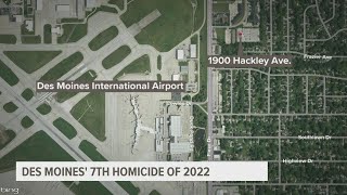 Police investigating Des Moines' 7th homicide in 2022