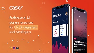 CASER - Mobile UI Kit for IphoneX | Themeforest Website Templates and Themes
