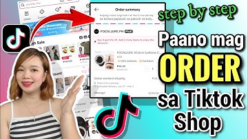 PAANO UMORDER SA TIKTOK APP | CHECK OUT ON TIKTOK SHOP | Riencyll Cabile