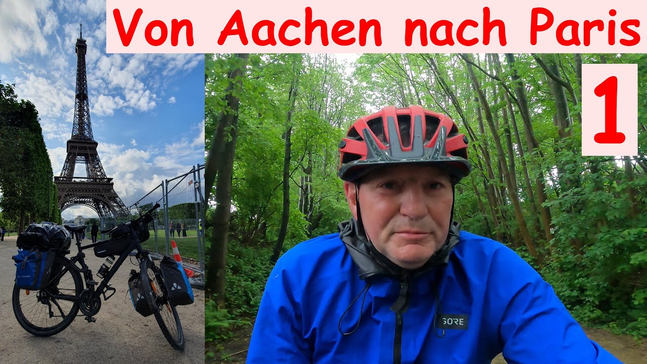Tour Frankreich  I / Von Aachen nach Paris  / Teil 1:  Von Aachen nach Huy