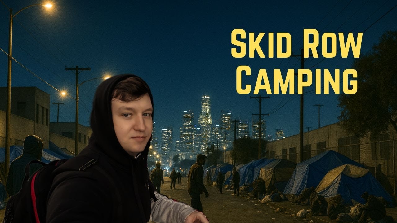 Sleeping on Skid Row: My Overnight Tent Experience in the Most Dangerous Area of LA (Part 1)