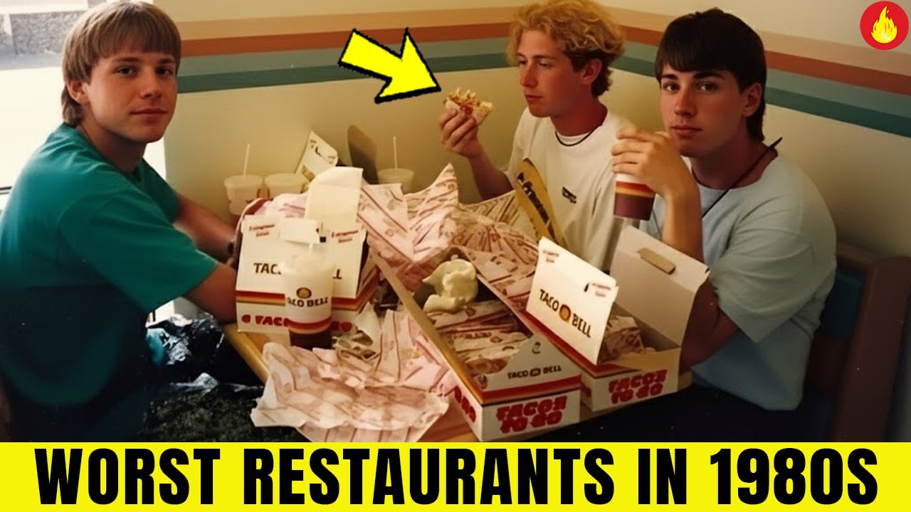25 WORST 1980s Restaurants You’d Never Want to Eat At Again