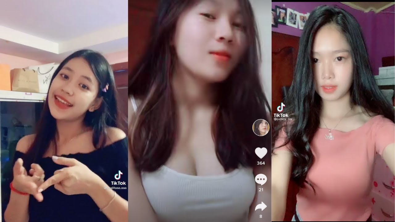 Cute and Beautiful Khmer girls dance on tiktok #04 - YouTube