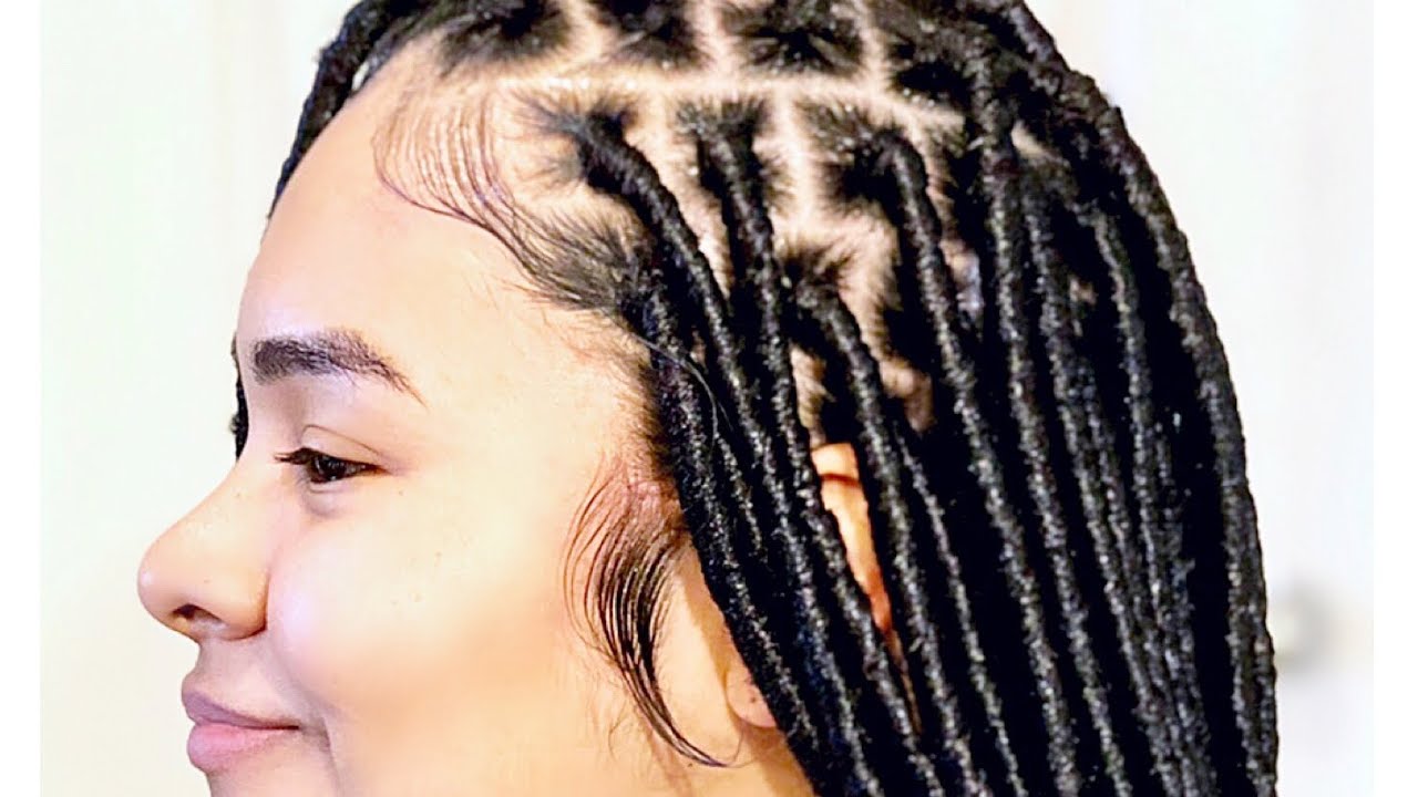 HOW TO INSTALL INDIVIDUAL CROCHET LOCS ON FINE/SILKY HAIR - YouTube