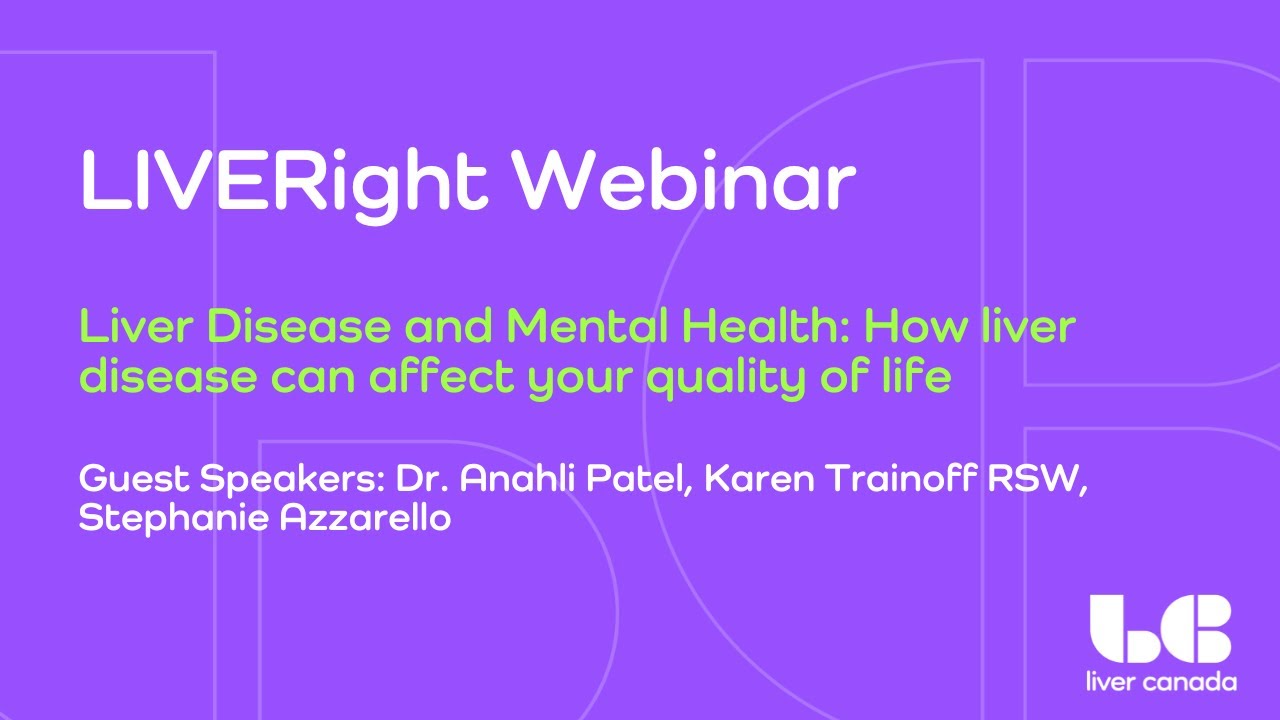 LIVERight Webinar: Liver Disease and Mental Health