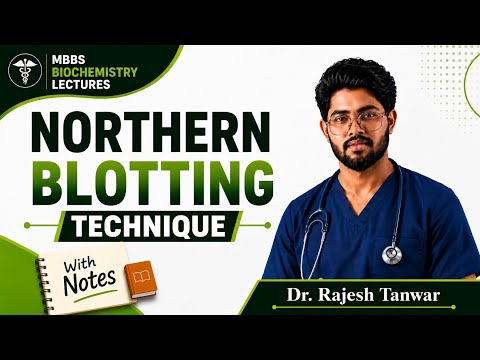 Northern Blotting Technique 🧬: Biotechnology | Procedure & Dot Blotting | Biochemistry | Dr. Rajesh
