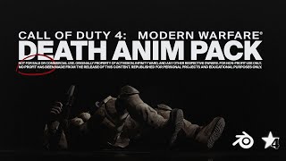 COD4 Animation Pack for Blender (+FBX)