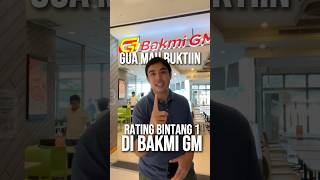 Investigasi Rating Bintang 1 Bakmi GM