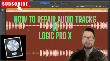 HOW TO REPAIR AUDIO TRACKS| LOGIC PRO X