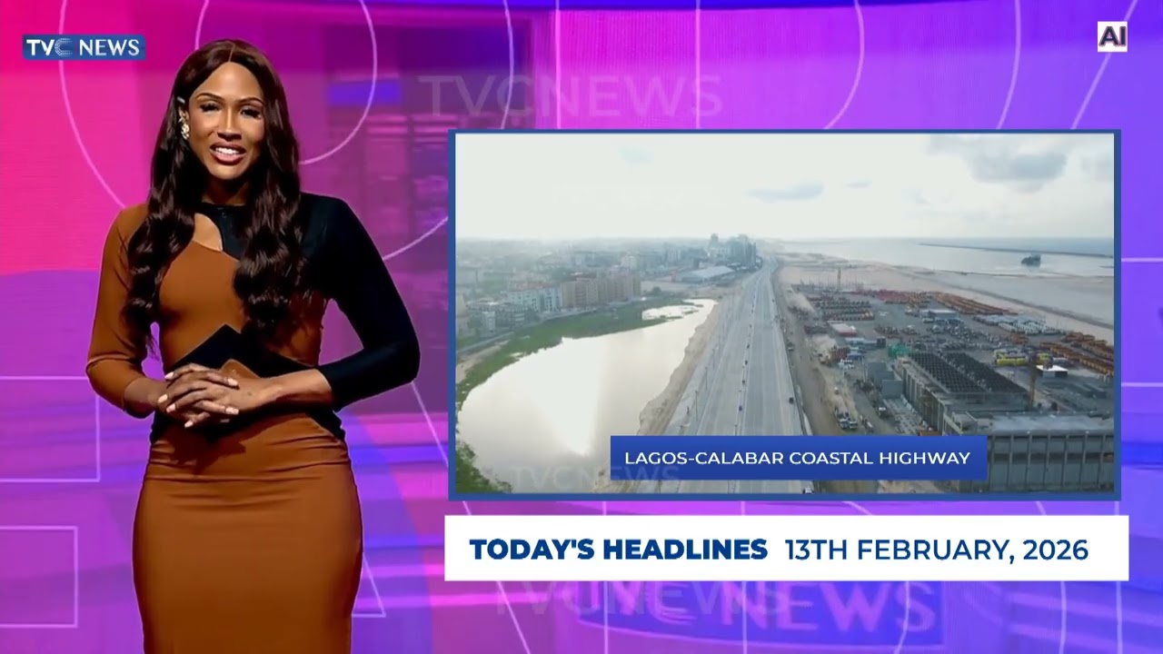 TVC News English AI Headline News | 13th February, 2026