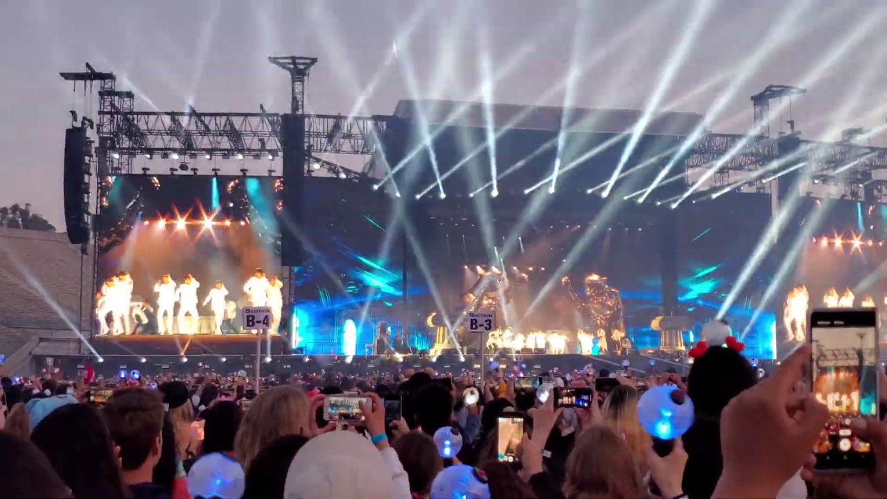 [4K] BTS - DIONYSUS (SPEAK YOURSELF TOUR ROSE BOWL DAY 1 LA 190504) FANCAM