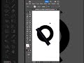 Modern QD logo Design in Adobe Illustrator CC 2024 #shorts #youtubeshorts #youtube