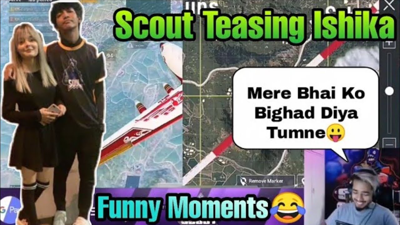 ScoutOP Teasing ClutchGOD Girlfriend Ishika😜 | Funny Moments