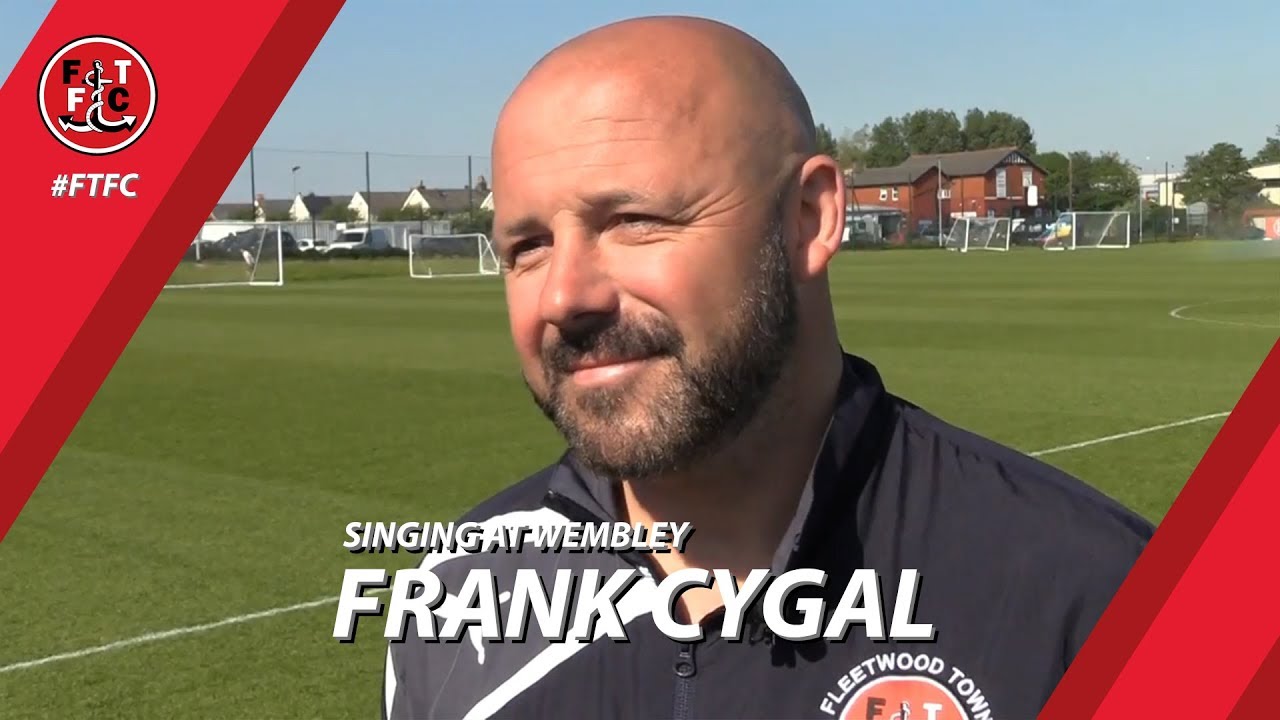 football score Frank Cygal on Singing at Wembley | Interview