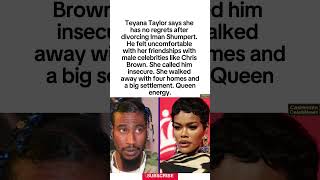 Famous Teyana on Her Divorce 👀#shorts #TeyanaTaylor #ImanShumpert #relationship #marriage #dating #couple Net Worth