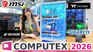 【COMPUTEX2026】世界一のPCイベントで見つけた気になる新製品①【MSI・GIGABYTE・OKINOS・Thermaltake】