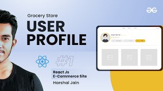 React JS Project Building: Checkout Page #1 - User Profile | E-Commerce Site