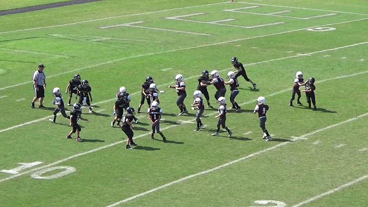 Tucker Dearing's First Touchdown!