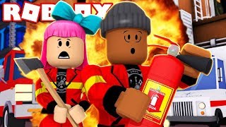 Yangın Var İtfaiyeci Oldum Roblox Firefighter Simulator Resimi