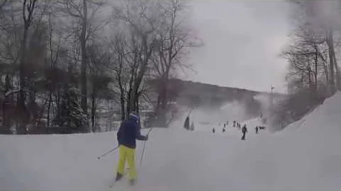 Go Pro HERO 5 snowboarding 7 springs