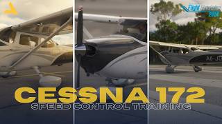 Speed Control Training for Instrument Rating with Cessna 172 in MSFS 2024 - Career Part 35