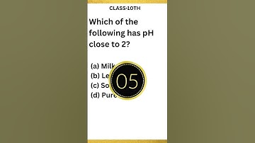 Acids vs Bases ⚗️ | Class 10 Science MCQs | Test Your Concepts Fast! 13 #class10science #mcqncert